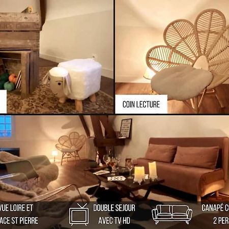 Grand Appartement Place Saint-Pierre, Proche Chateau De Saumur Et Bord De Loire" Εξωτερικό φωτογραφία
