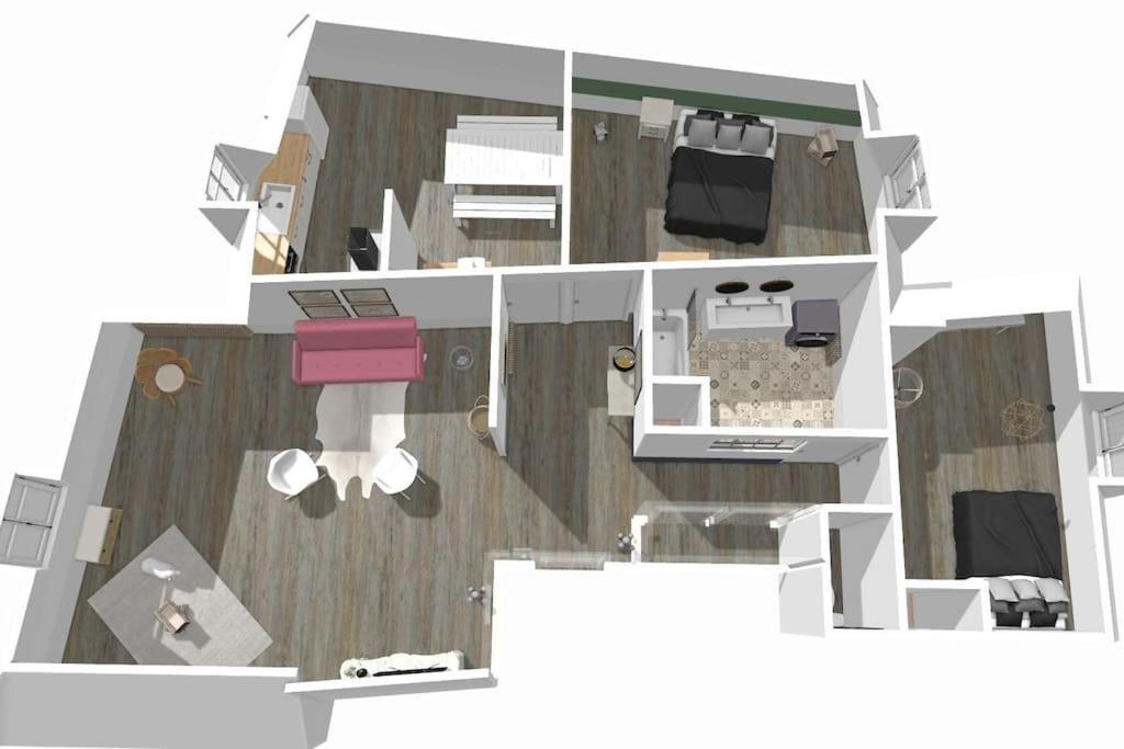 Grand Appartement Place Saint-Pierre, Proche Chateau De Saumur Et Bord De Loire" Εξωτερικό φωτογραφία