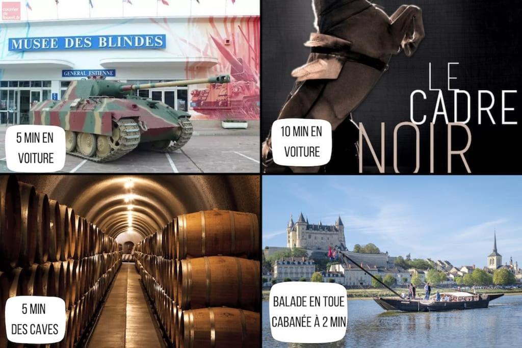 Grand Appartement Place Saint-Pierre, Proche Chateau De Saumur Et Bord De Loire" Εξωτερικό φωτογραφία